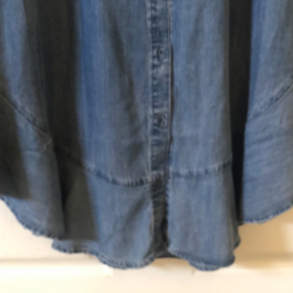 NWT lightweight denim dress Size XS - Picture 8 of 10